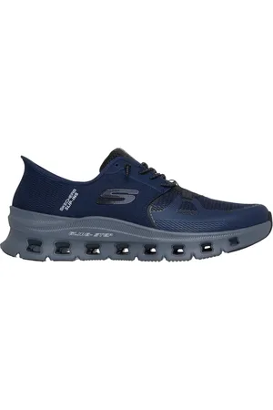 Skechers Muži Slip-ins: Glide-Step Pro Shoes v Tmave Modrá/Sedá Uhlíková