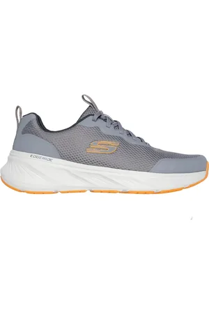 Skechers Muži Edgeride - Rekze Shoes v Šedá /Oranžový
