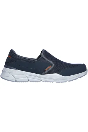 Skechers Muži Relaxed Fit: Equalizer 4.0 - Persisting Shoes v Sedá Uhlíková/Oranzový