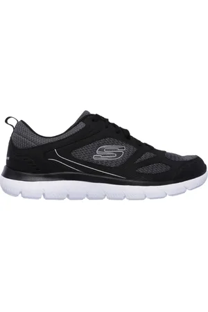 Skechers Muži Summits - South Rim Shoes v Černá/Bílý
