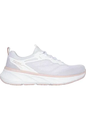Skechers Ženy Relaxed Fit: Edgeride - Power Flow Shoes v Bílý/Přírodní Barva
