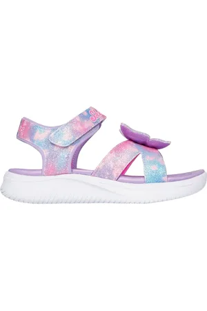 Skechers Dívky Jumpsters sandály - Butterfly Brights v