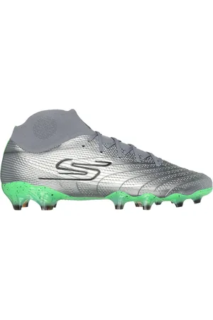 Skechers SKX_01 - High Shoes v Stříbrná/Limetková