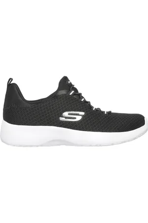 Skechers Ženy Dynamight Shoes v Černá/Bílý