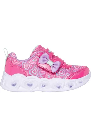Skechers Dívky Heart Lights - Boogie Land Teniska v