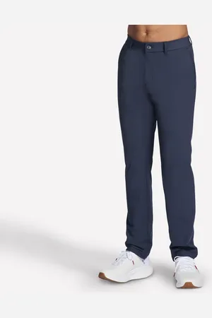 Skechers Muži SKECH-KNITS Premium Everywhere kalhoty v Sedá Uhlíková/Tmave Modrá