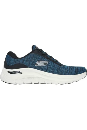 Skechers Muži Arch Fit 2.0 - Upperhand Shoes v Modrozelená/Černá