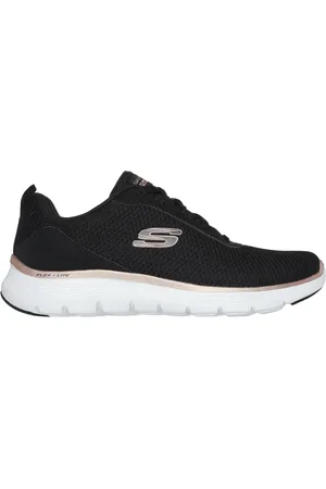 Skechers Ženy Flex Appeal 5.0 - Uptake Shoes v Černá/Růžové Zlato