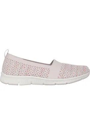 Skechers Ženy Be-Cool - Knitwaves Flats v Prírodní/Multi