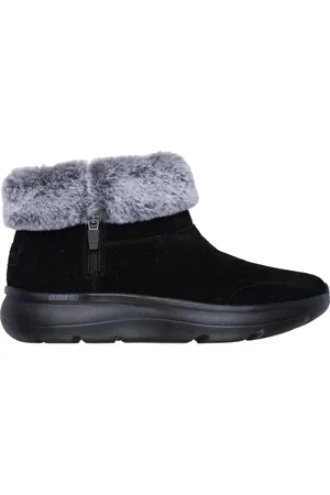 Skechers Ženy On-the-GO Encore - Snow-Capped Shoes v Černá/Šedá