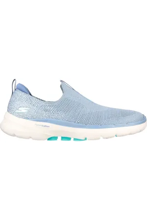 Skechers Ženy GOwalk 6 - Glimmering Shoes v Modrý/Tyrkysová