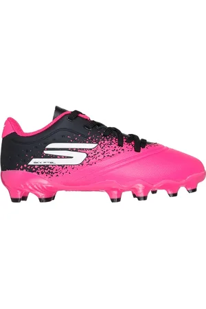 Skechers Razor 1.5 Jr Td FG Shoes v Černá/Růžový