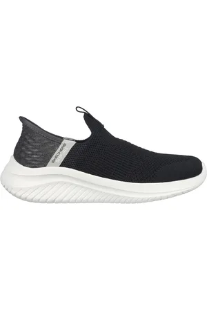 Skechers Chlapci Slip-ins: Ultra Flex 3.0 - Smooth Step Shoes v Černá/Bílý