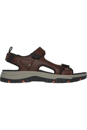 Skechers Muži Relaxed Fit: Prewitt - Rigdon Shoes v Hnědý /Černá
