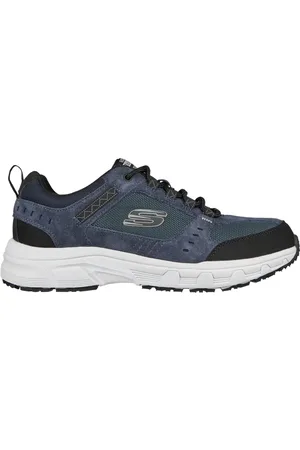 Skechers Muži Relaxed Fit: Oak Canyon Shoes v Tmave Modrá/Cerná