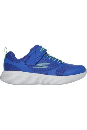 Skechers Chlapci GO RUN 400 V2 - Goltran Shoes v Modrý/Limetková