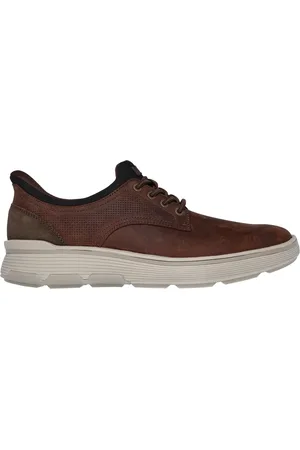 Skechers Muži Slip-ins Mark Nason: Casual Glide Cell - Duncan Shoes v Červené/Hnědý