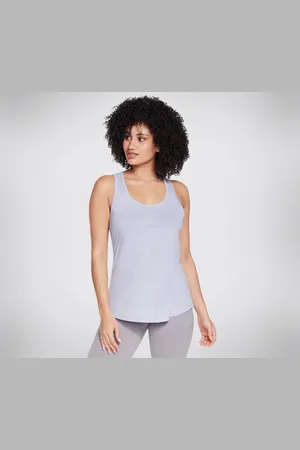 Skechers Ženy GODRI SWIFT Racerback Tank v Levandule/Světle Růžová