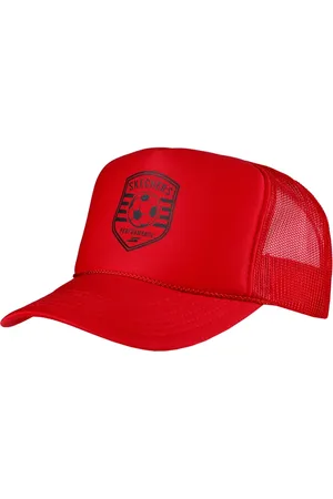 Skechers Muži Performance Trucker Hat v Červené/Červené