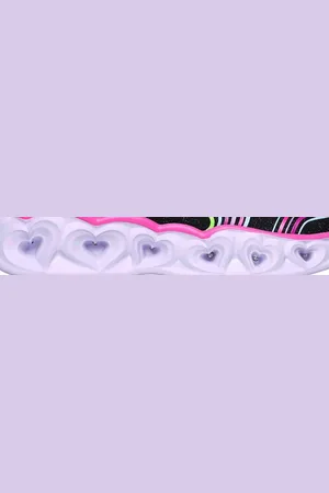 Skechers Dívky Heart Lights - Retro Hearts Shoes v