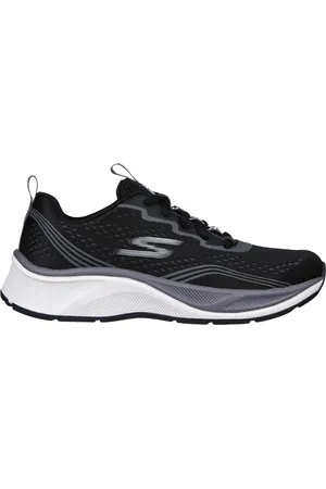 Skechers Chlapci Sport - Push-Pace Shoes v Cerná/Sedá Uhlíková