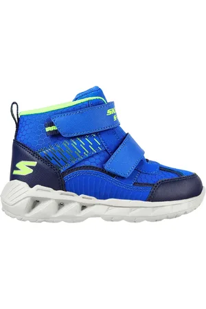 Skechers Chlapci S Lights: Magna-Lights - Frosty Fun Shoes v Modrý/Tmave Modrý