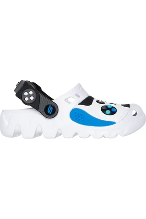 Skechers Chlapci Foamies: Zaggle - Hydro-Pointz Shoes v Bílý/Černá/Modrý