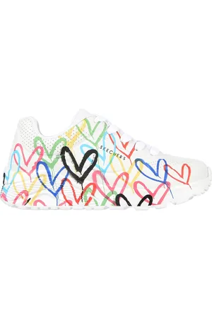 Skechers Dívky JGoldcrown: Uno Lite - Spread the Love Shoes v
