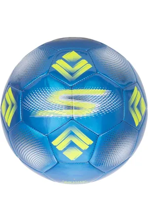 Skechers Hex Dusted Velikost 5 Soccer Ball v Stříbrná/Modrý