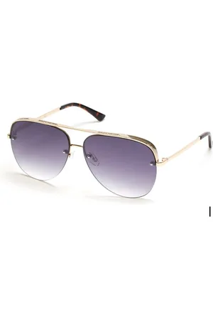 Skechers Semi-Rimless Metal Aviator v
