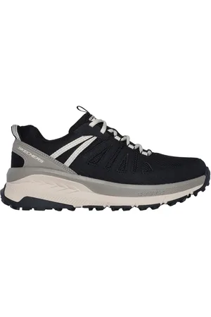 Skechers Muži Switch Back - Venture Seeker Shoes v Černá/Taupe