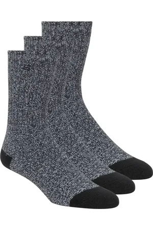 Skechers Ženy Super Soft Vysoké boty Crew ponožky - 3 Pack v