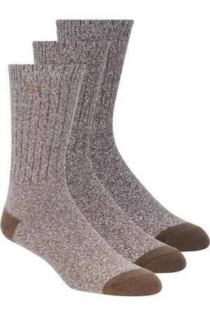 Skechers Muži Super Soft Vysoké boty Crew ponožky - 3 Pack v