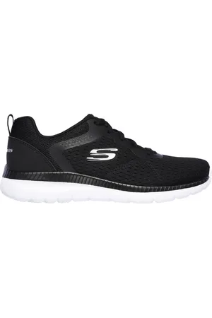 Skechers Ženy Bountiful - Quick Path Shoes v Černá/Bílý