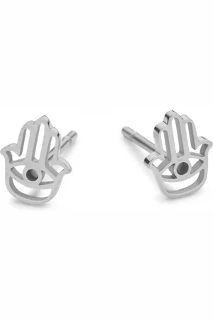CO88 Ocelové náušnice hamsa C88CE-70337