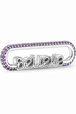 PANDORA ME dlouhý článek s nápisem Believe 790767C01