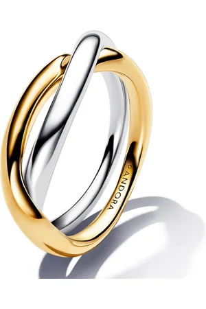 PANDORA ESSENCE pozlacený zkřížený prsten 163262C00