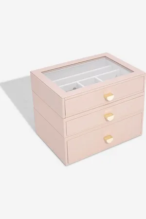 Stackers šperkovnice Classic Blush Pink se zásuvkami 75887