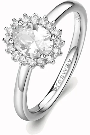 Brosway Prsten Fancy Infinite white květ BWFIW79