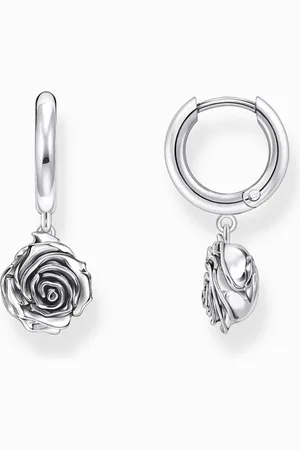 Thomas Sabo Náušnice Midnight Rose CR757-637-21