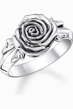 Thomas Sabo Prsten Midnight Rose TR2487-637-21