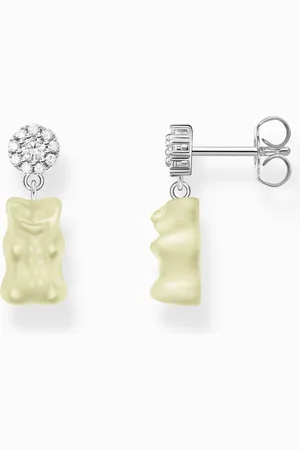 Thomas Sabo X HARIBO náušnice White goldbear H2330-052-14