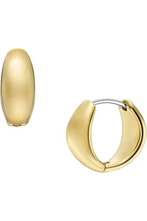 Fossil Náušnice Ellis Domed Collection Gold-Tone FOJF04741710