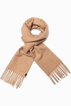Ombre Clothing Textilní doplňky Pánská šála Rut světle žlutá