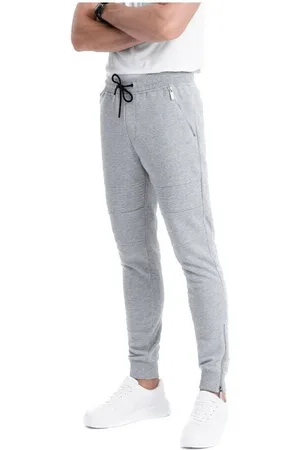 Ombre Clothing Textil Pánské tepláky Arthgaloken šedá