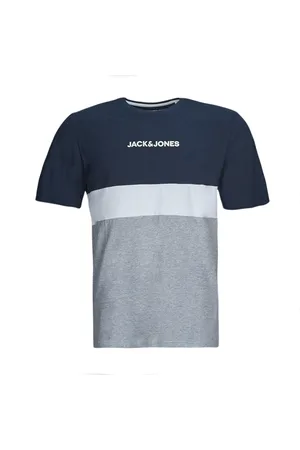 JACK & JONES Textil JJEREID BLOCKING TEE SS