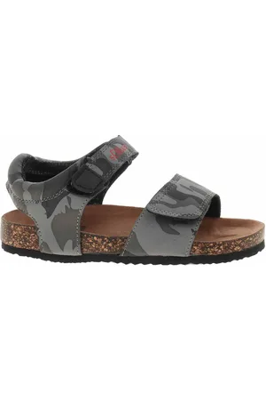 QS by s.Oliver Boty Chlapecké sandály s Oliver 5-38400-28 black comb