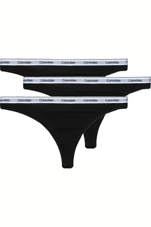 Calvin Klein Spodní prádlo THONG 3PK X3