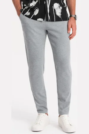 Ombre Clothing Textil Pánské kalhoty joggers Avawn světle šedá