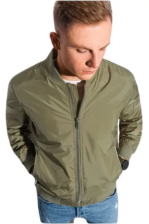 Ombre Clothing Textil Pánská přechodová bomber bunda Higgs